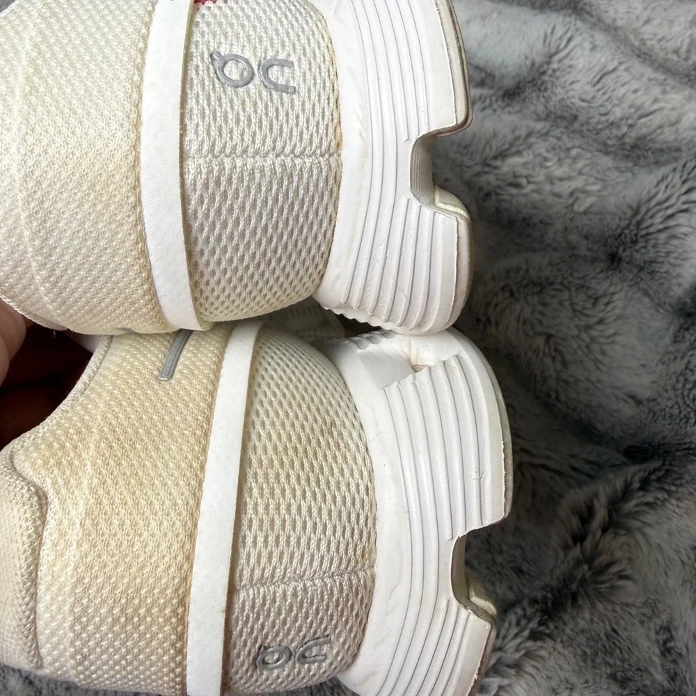 On Cloud 5 Undyed-White Running Shoes Womens 8.5 Sneakers 59.98902
